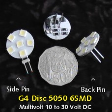 G4 LED Disc 5050 6SMD